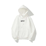 Autumn Winter Street Street Lamp Arrow Pattern Velvet Padded Hooded Sweatshirt Men And Women Same Style