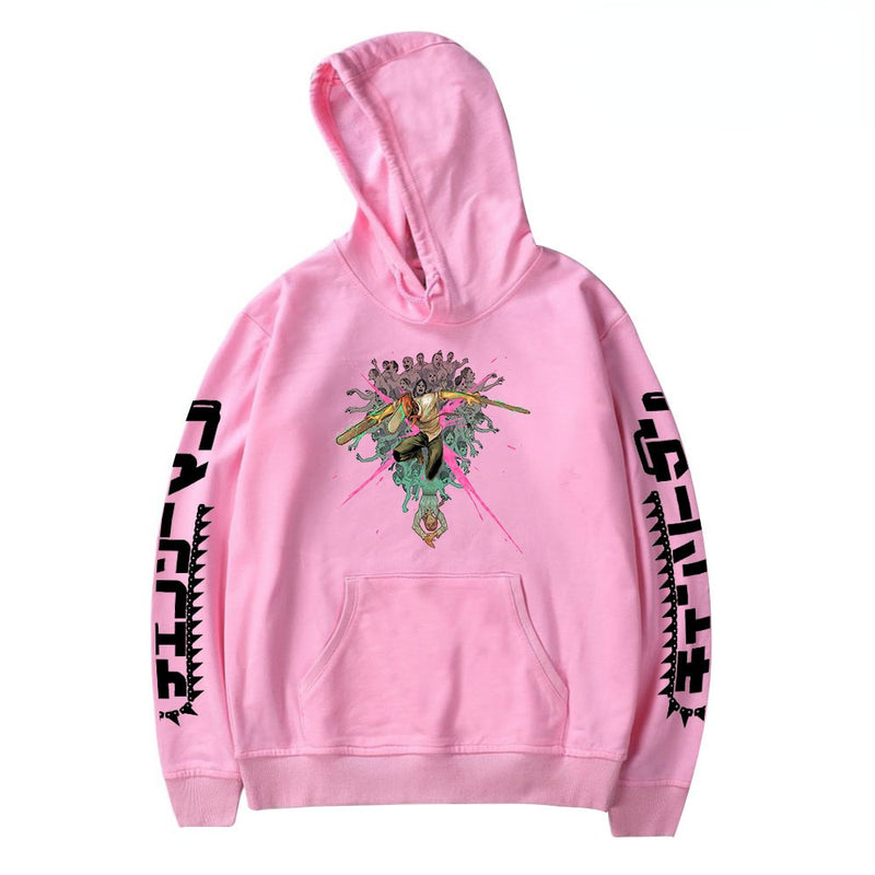 Chainsaw Man Hoodie Anime Peripheral Printing