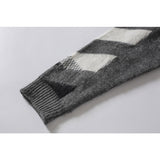 Autumn And Winter Men'S And Women'S Loose Ow Knitted Sweater Large Size Casual Men'S Clothing Owt