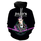 Jojo's Bizarre Adventure Dressing Spring and Autumn 3D Digital Printing Long Sleeve Pullover Hoodie