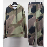 Autumn And Winter Graffiti Camouflage Arrow Hooded
