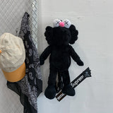 Cloth Doll Pink Sesame Street KAWS Doll X Doll BFF Plush Toy bag