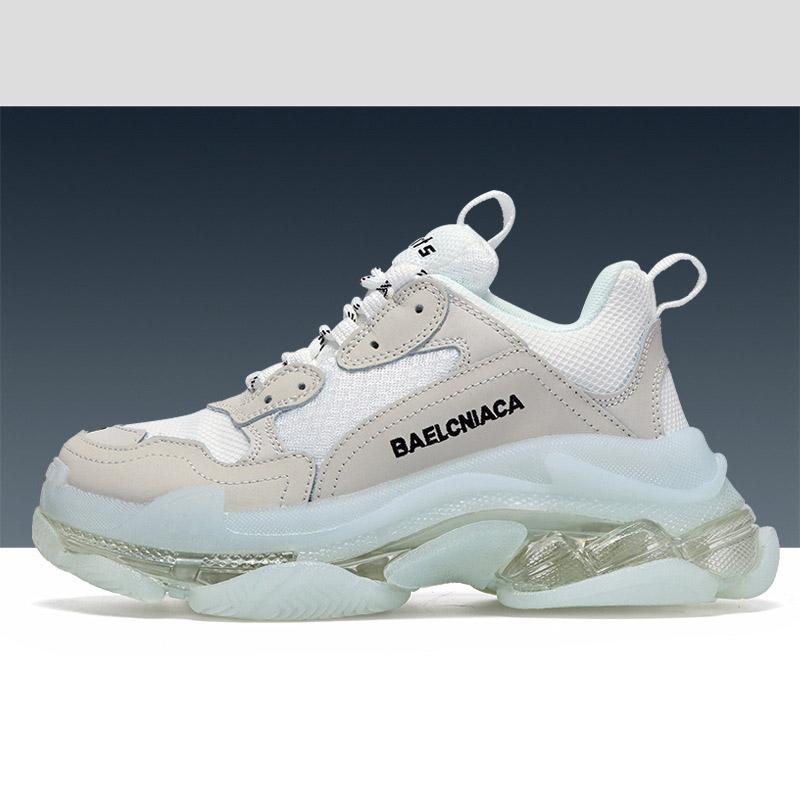 Unisex Balenciaga Clunky Sneaker Women's Shoes Dad Shoes Men's Platform Height Increasing Insole Sneakers Balenciaga Sneakers