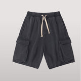 Retro Straight Casual Large Size Shorts Loose Five-Point Sweatpants Men's Men's Pant
