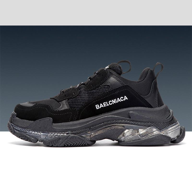 Unisex Balenciaga Clunky Sneaker Women's Shoes Dad Shoes Men's Platform Height Increasing Insole Sneakers Balenciaga Sneakers