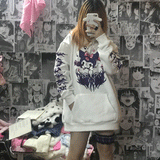 Kuromi Hoodie Gothic Style Hoodie Hoodie Sweater