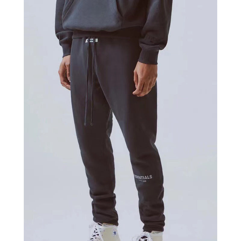 Fog Fear of God Pant Letter Embroidery Casual Sweatpants Men's and Women's Sports Trousers
