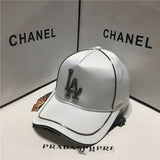 Dogers Baseball Cap Four Seasons Leisure Peaked Cap Fashion Diamond Hat