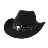 Bullhide Denim Hat Spring/Summer Cowboy Hat Men's Lady Couple Top Hat Sun Hat Fedora Hat