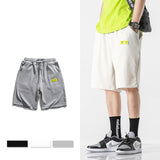 Men Cargo Shorts Summer Retro Street Trend Corduroy Breathable Shorts Loose Beach Pants Men