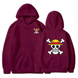 Maroon Graphic Hoodie