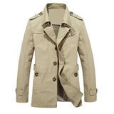 Veste Homme Mi Saison Spring and Autumn Men's Jacket Jacket Small Suit plus Size Outdoor Cotton Casual
