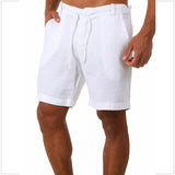 jogging shorts for men Slim Fit Muscle Gym Men Shorts Summer Pure Color Tied Sweatpants Men Shorts Casual Pants