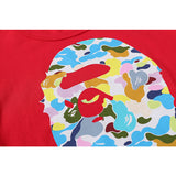 A Ape Print for Kids T Shirt Spring/Summer Camouflage Short Sleeve T-shirt Cotton Short Sleeve