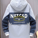 Veste Homme Mi Saison Spring Men's Jacket Trendy Handsome All-Matching Fashion Casual Men's Jacket