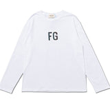 Fog Sweatshirt Spring and Autumn Men's LongSleeved Tshirt plus Size Retro Sports fear of god