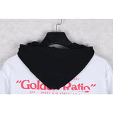 Autumn Men'S Large Size Loose Long Sleeve Fake Two Pieces Pullover Hoodie