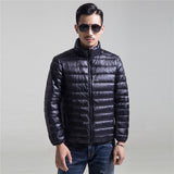 Doudoune Men's Men's Lightweight down Coat Men's Stand Collar Winter Clothing Coat XL Mens Men's Light down Jacket