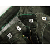 Men's Pleated Slim Fit Biker Jeans Biker Pleated Stretch Tapered Casual Pants Men's Slim Fit Cargo Pants