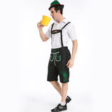 Lederhosen Suspenders Halloween Costume Cosplay Worker Uniform German Beer Festival Costume Performance Costume