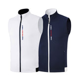 Men's Golf Vest Sports Slim Jacket Men's Sport Leisure Vest Men's Vest Autumn and Winter Warm