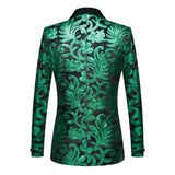 Mens Prom Suits Green Velvet Sequins