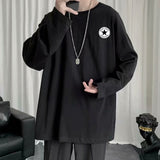 Men Long Sleeve T-Shirts Bottoming Shirt Inner Autumn Clothes