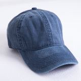 Joe Goldberg Hats Baseball Cap Worn Looking Washed-out Denim Peaked Cap Autumn and Winter Hat
