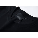 MLB T Shirt Men's and Women's Embroidered NY Rear Big P Letter Crew Neck Short Sleeve T-shirt