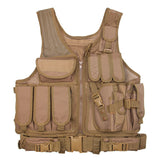 Tactics Style Men's Outdoor Vest Tactical Vest Workout Devices Tactical Mesh Shirt Vest