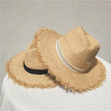 Fedora Golf Hats Summer Sun Hat Hat Straw Hat Female