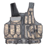 Tactics Style Men's Outdoor Vest Tactical Vest Workout Devices Tactical Mesh Shirt Vest