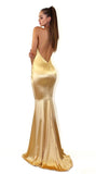 Bohemian Chic Wedding Dress New Women's Dress Sexy Deep V Sling Solid Color Formal Dress