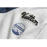 Varsity Jacket For Men Baseball Jackets Fall Jacket Contrast Color Loose Casual Jacket Men