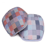 Scally Cap Color Grid Beret