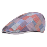 Scally Cap Color Grid Beret