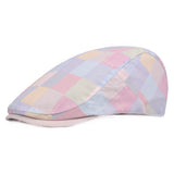 Scally Cap Color Grid Beret