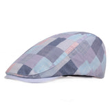 Scally Cap Color Grid Beret