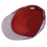 Scally Cap Color Grid Beret
