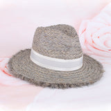 Fedora Golf Hats Spring/Summer Straw Hat Wide Brim Top Hat Fedora Hat Letters
