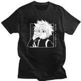 Anime Tshirts Aesthetic Men's Shirt Men's Anime Print T-shirt Short Sleeve Loose and Comfortable