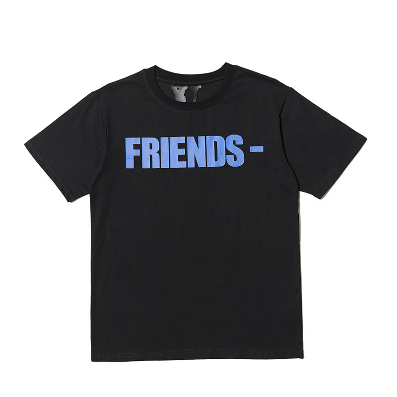 Vlone T shirt Juice WRLD Life V Printed Short Sleeve Tee