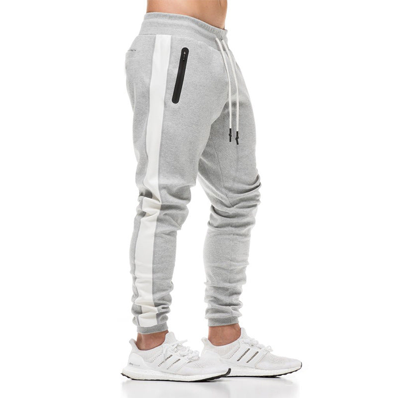 Spring and Autumn Men's Trousers Casual Sweatpants Elastic plus Size Exercise Pants Exercise Workout Pants Men Sports Pant