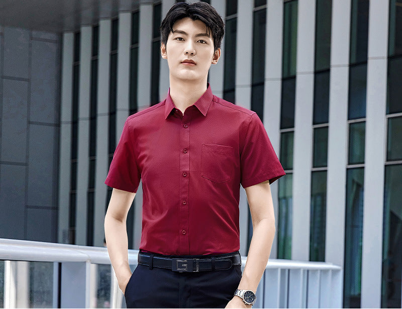 Maroon Colour Shirt Suit