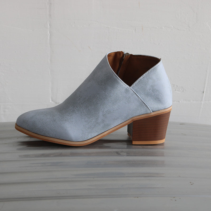 Coachella Festival Boots Chunky Heel Women's Casual Pumps