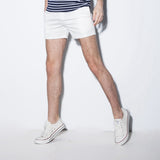 5 Inch Inseam Shorts Men's and Men's Casual Super Short Shorts Cotton Oversized Pirate Shorts Beach Pants