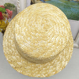 Italian Fedora Hats British Style Straw Hat Sun Hat Straw Straw Hat