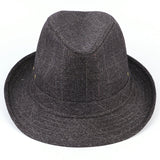 Fedora Hat Top Hat Men's Middle-Aged and Elderly Men Fedora Hat
