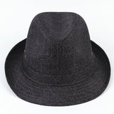 Fedora Hat Top Hat Men's Middle-Aged and Elderly Men Fedora Hat