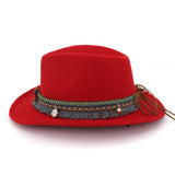Wester Hats Top Hat Ethnic Style Men Women Couples' Cap